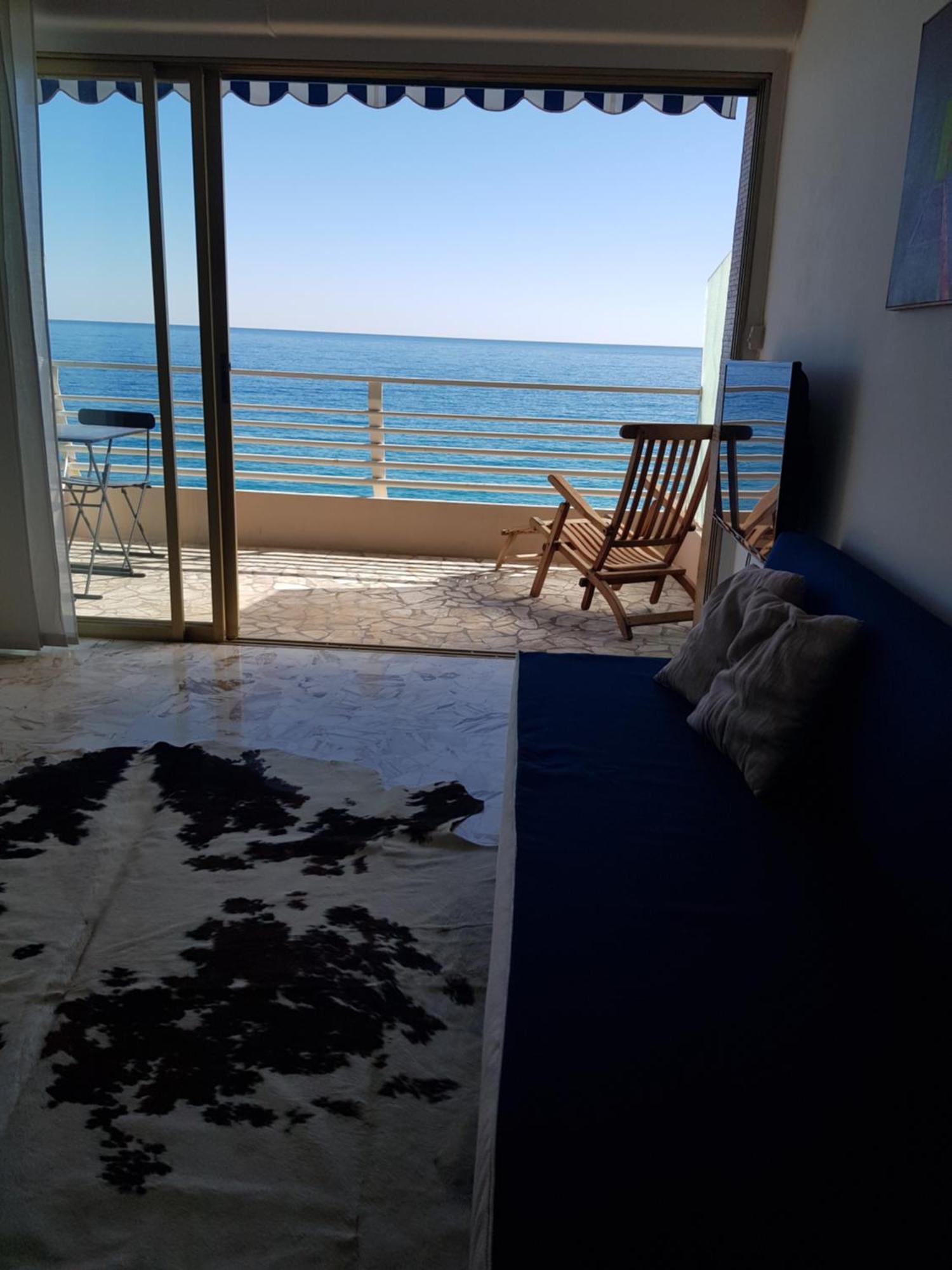 Menton Front Bord De Mer Cote D'Azur Florentina Sea View French Riviera Proche Monaco Montecarlo Superb Studio Exterior photo
